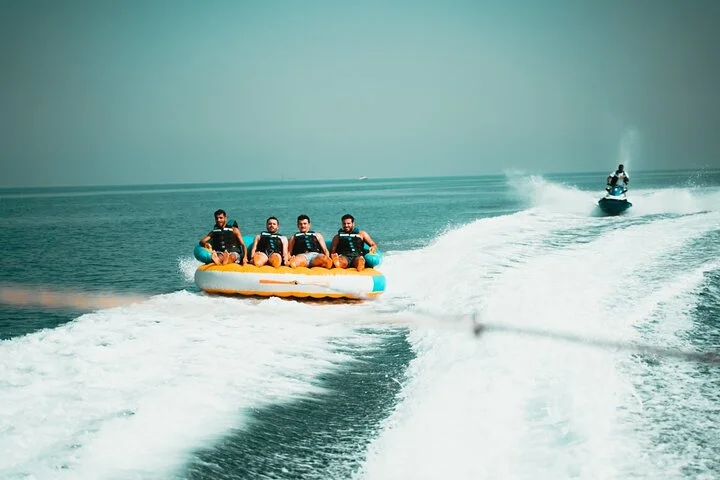 Private 60-min Group Tubing on Speedboat in Dubai