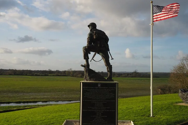 Private American landing beaches tour from Bayeux
