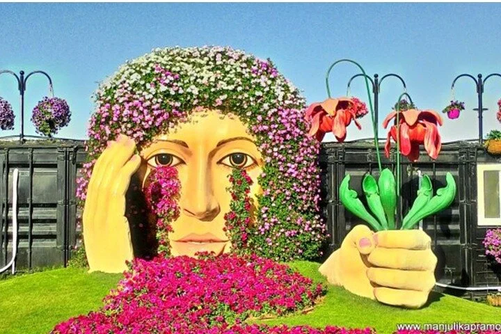 Private Dubai City Tour with Miracle Garden Ticket