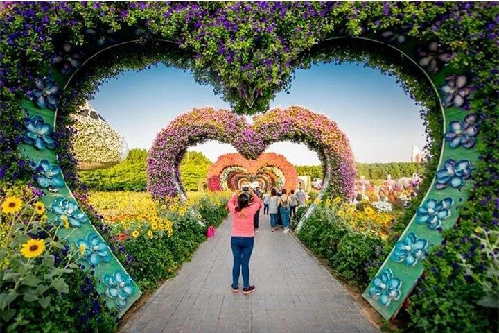 Private Dubai City Tour with Miracle Garden Ticket