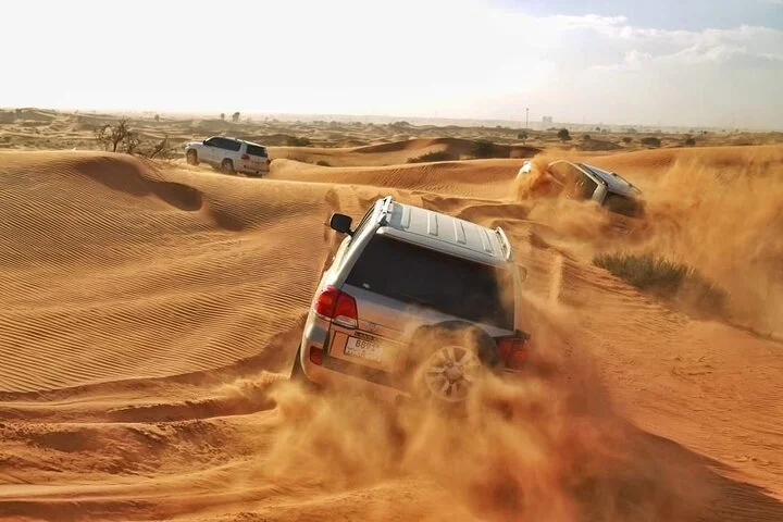 Private: Dubai's Highlights & Desert safari with BBQ dinner