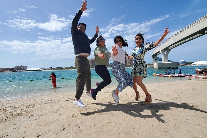 Private: Dubai's Highlights & Desert safari with BBQ dinner