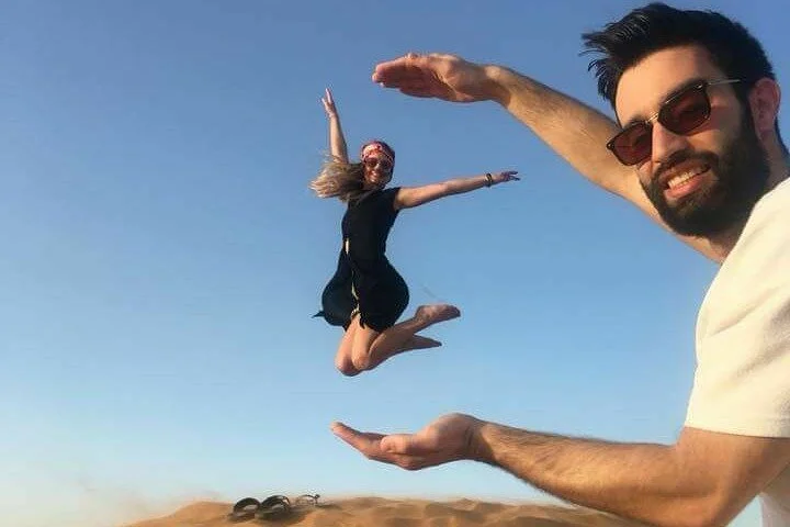 Private Evening Desert Safari Camel, Falcon & BBQ at Premium Camp