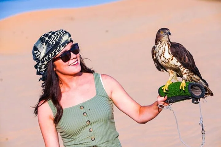 Private Evening Desert Safari with BBQ Dinner & Sand Boarding
