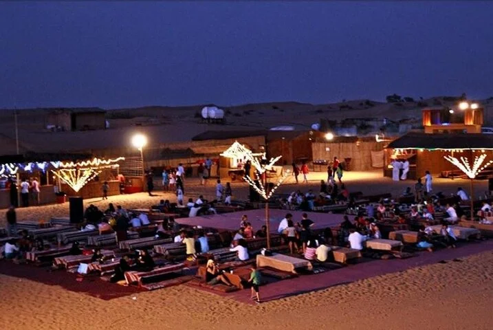 Private Evening Desert Safari with BBQ Dinner & Sand Boarding