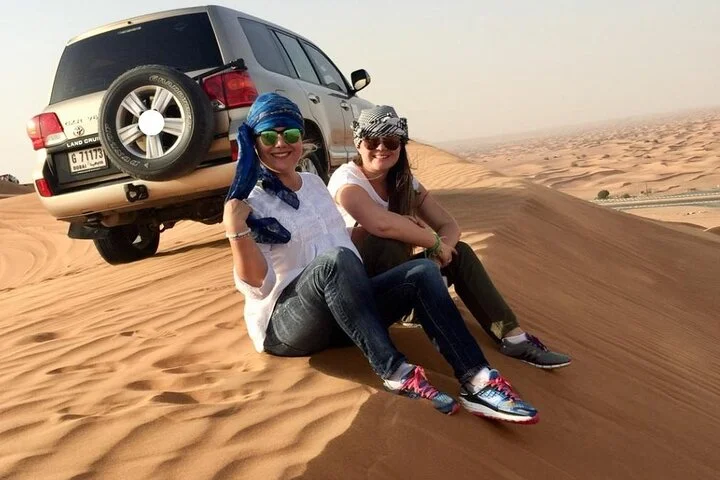 Private Evening Desert Safari with BBQ Dinner & Sand Boarding
