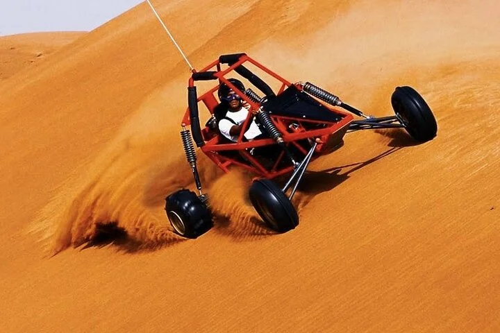 Private Evening Desert Safari with BBQ Dinner & Sand Boarding