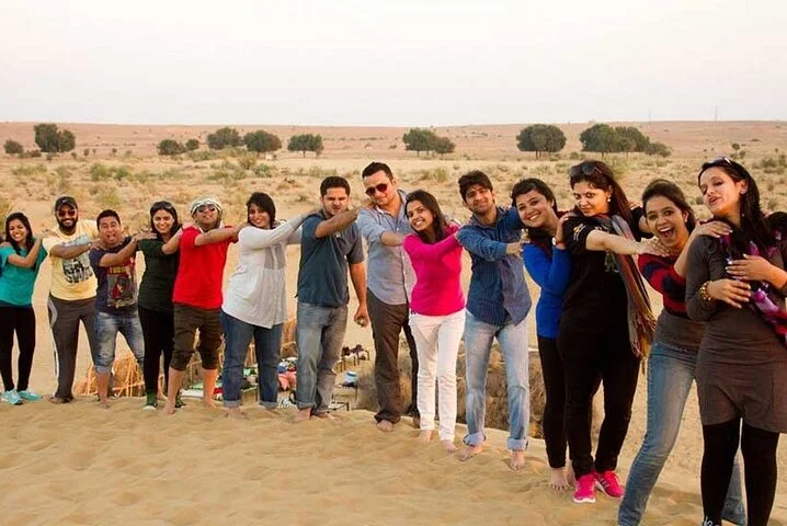 Private Evening Desert Safari with BBQ Dinner & Sand Boarding