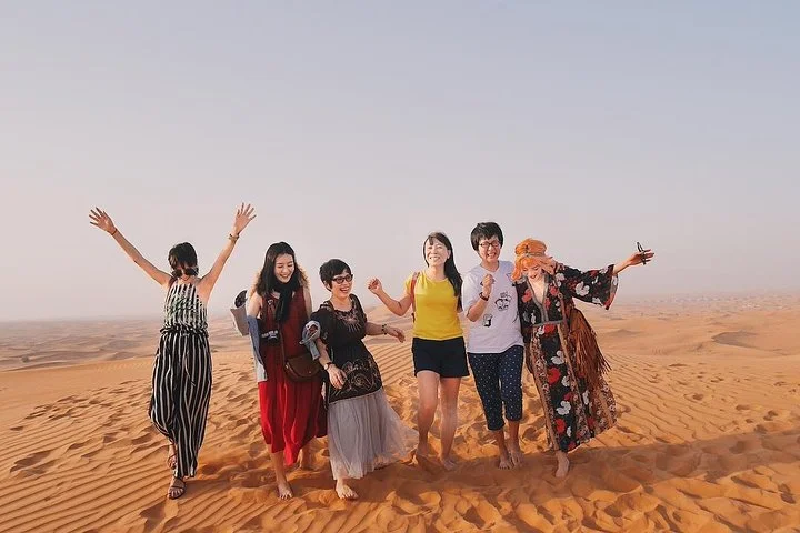 Private Evening Desert Safari with BBQ Dinner & Sand Boarding