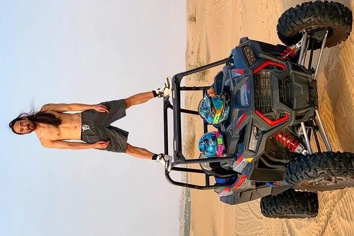 Private Evening Desert Safari with BBQ Dinner & Sand Boarding