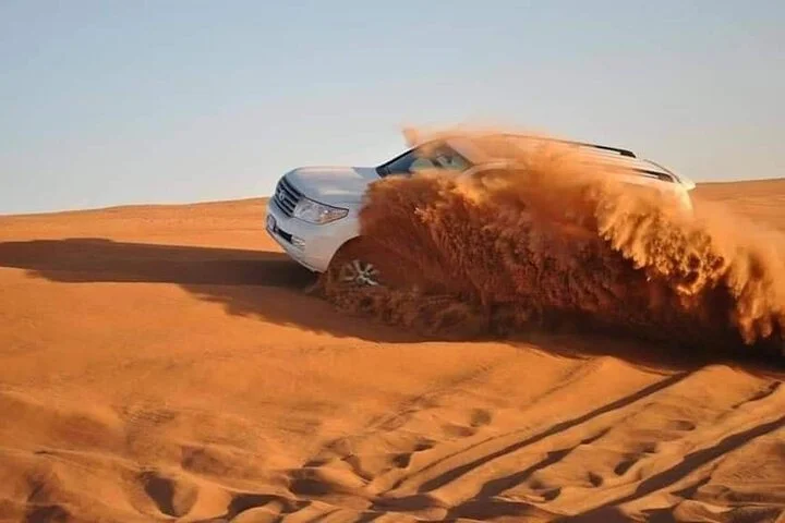 Private Evening Desert Safari with BBQ Dinner & Sand Boarding