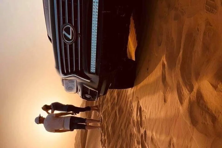 Private Evening Desert Safari with BBQ Dinner & Sand Boarding