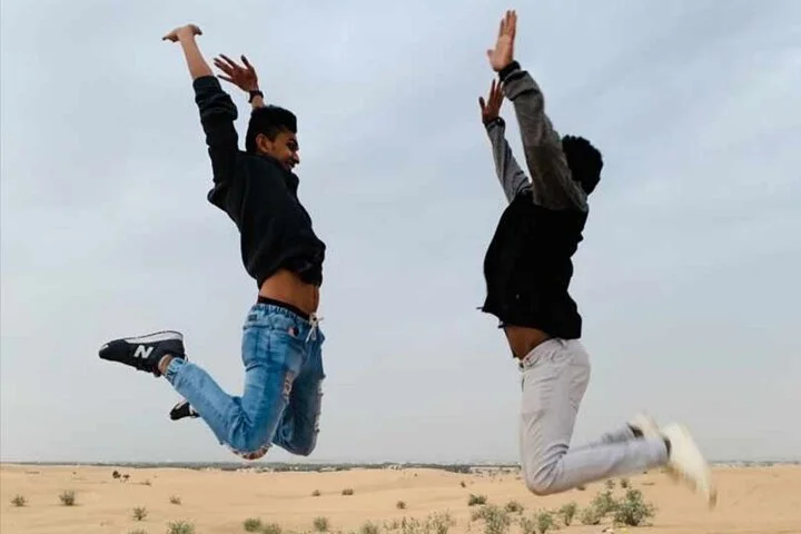 Private Evening Desert Safari with BBQ Dinner & Sand Boarding