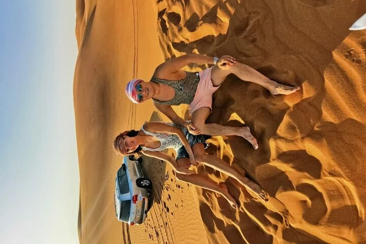 Private Evening Desert Safari with BBQ Dinner & Sand Boarding