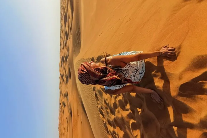 Private Evening Desert Safari with BBQ Dinner & Sand Boarding