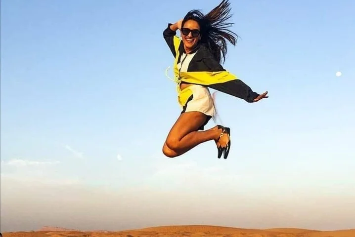 Private Evening Desert Safari with BBQ Dinner & Sand Boarding