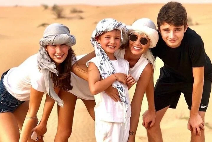 Private Evening Desert Safari with BBQ Dinner & Sand Boarding