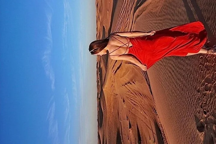 Private Evening Desert Safari with BBQ Dinner & Sand Boarding