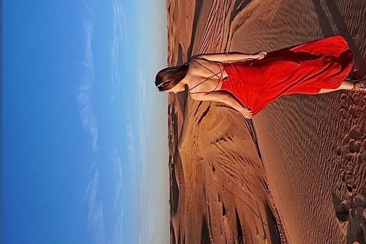 Private Evening Desert Safari with BBQ Dinner & Sand Boarding