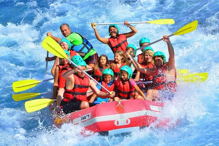 Private Full-Day Canyoning, Rafting, and Zipline in Antalya