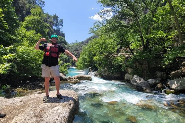 Private Full-Day Canyoning, Rafting, and Zipline in Antalya