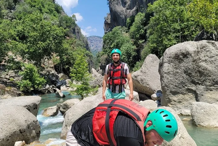 Private Full-Day Canyoning, Rafting, and Zipline in Antalya