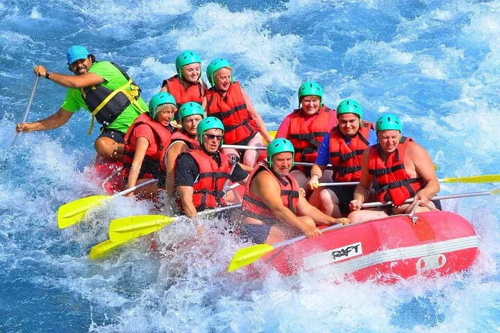 Private Full-Day Canyoning, Rafting, and Zipline in Antalya