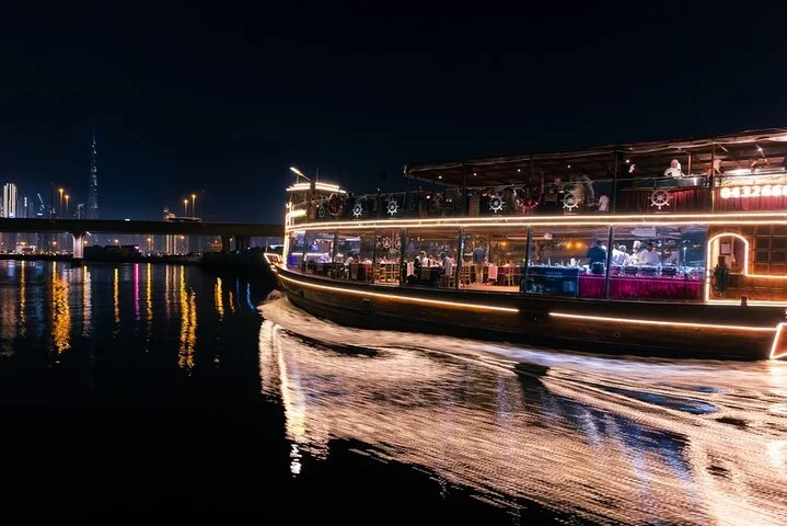Private Half Day Dubai City Tour with Dhow Cruise Dinner