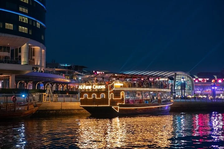 Private Half Day Dubai City Tour with Dhow Cruise Dinner