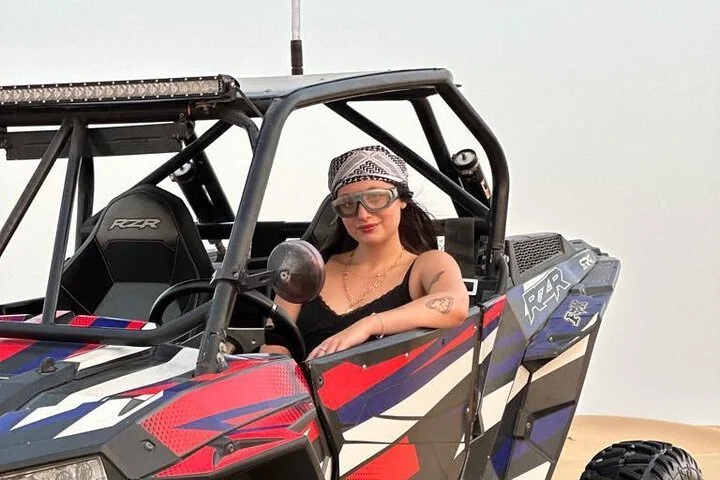 Private Morning Desert Safari with Camel Ride Falcon Photos