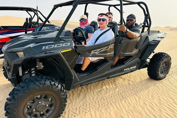 Private Morning Desert Safari with Camel Ride Falcon Photos