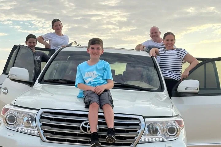 Private Morning Desert Safari with Camel Ride Falcon Photos