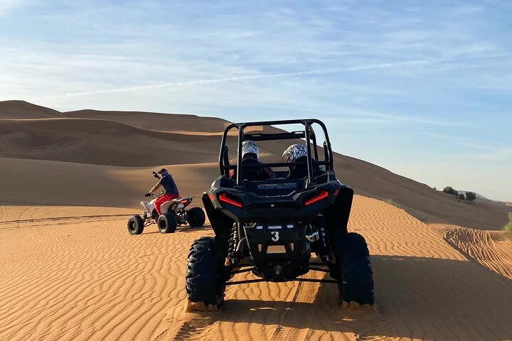 Private Morning Safari with Camel Ride and Sand boarding