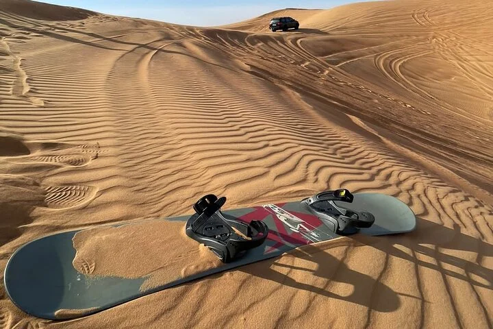 Private Morning Safari with Camel Ride and Sand boarding