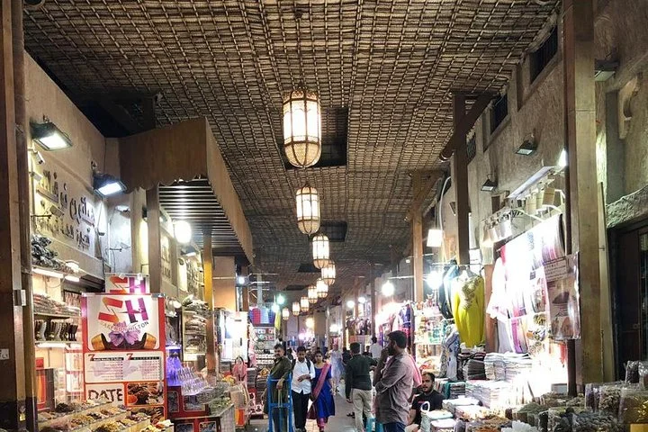 Private Old Dubai Souks Walking Tour with Abra Ride & Transfers