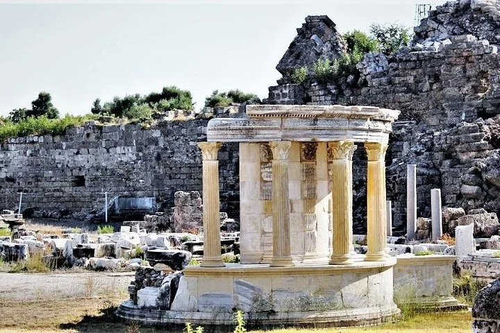 private perge aspendos side waterfall tour 1 to 4 people