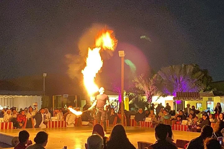 Private Premium Desert Safari with 5 Star Live BBQ Dinner