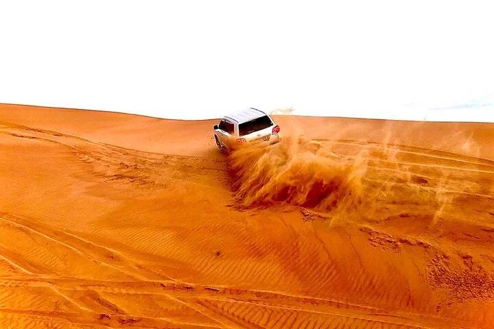 Private Premium Dubai Evening Dune Bashing With Live BBQ