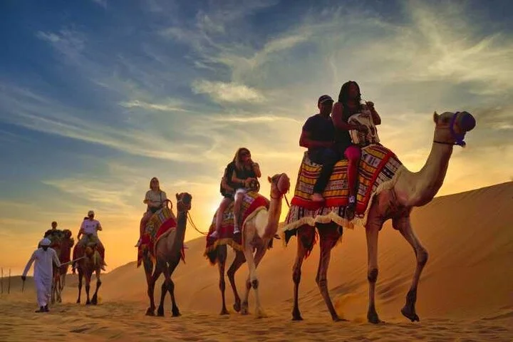 Private Sunset Safari With Extreme Dune Bashing & Camel Rides