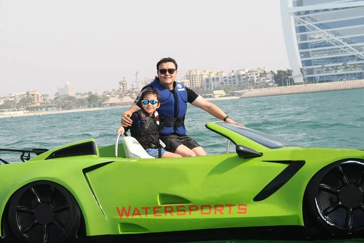 Private Tour Dubai in Jet Car 60min: Burj Al Arab to Atlantis