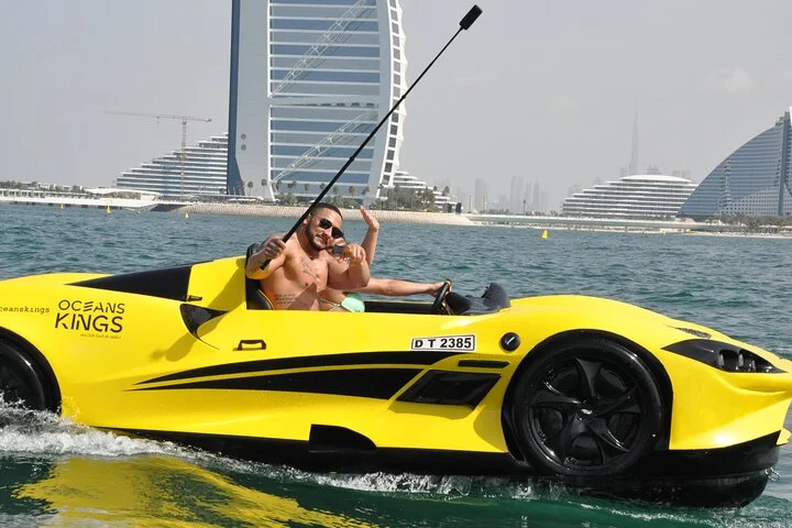 Private Tour Dubai in Jet Car 60min: Burj Al Arab to Atlantis