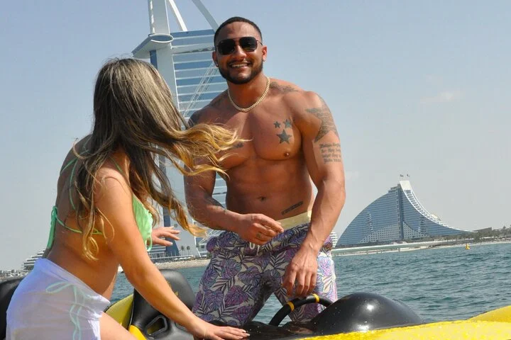 Private Tour Dubai in Jet Car 60min: Burj Al Arab to Atlantis