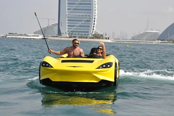 Private Tour Dubai in Jet Car 60min: Burj Al Arab to Atlantis