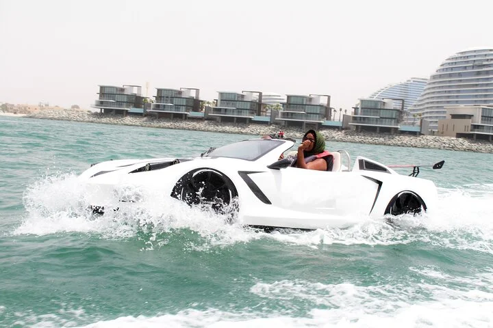 Private Tour Dubai in Jet Car 60min: Burj Al Arab to Atlantis