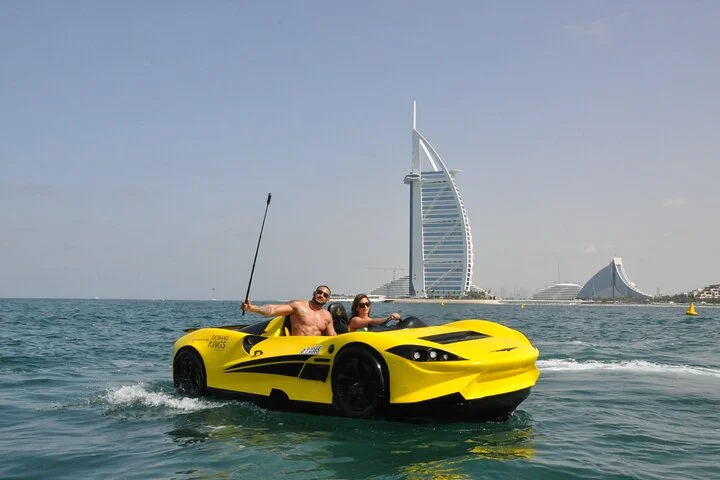 Private Tour Dubai in Jet Car 60min: Burj Al Arab to Atlantis