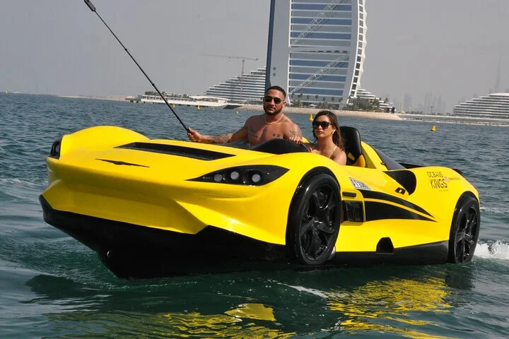 Private Tour Dubai in Jet Car 60min: Burj Al Arab to Atlantis