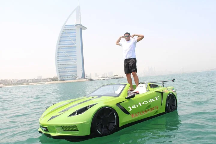 Private Tour Dubai in Jet Car 60min: Burj Al Arab to Atlantis