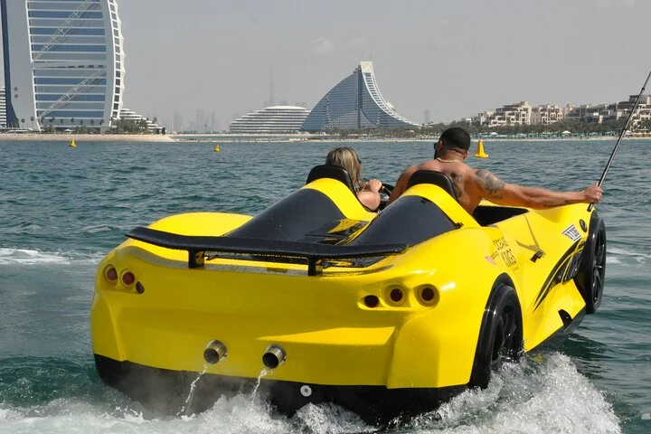 Private Tour Dubai in Jet Car 60min: Burj Al Arab to Atlantis