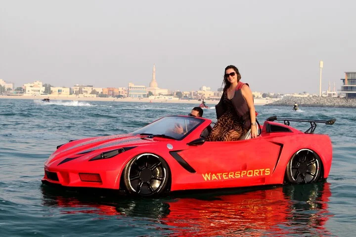 Private Tour Dubai in Jet Car 60min: Burj Al Arab to Atlantis