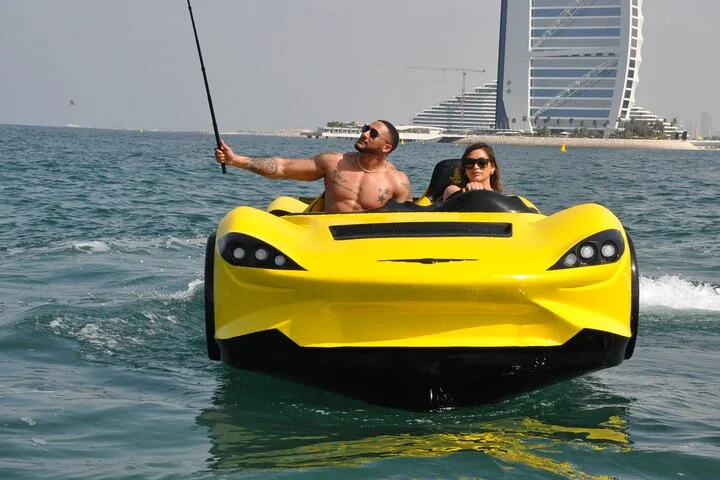 Private Tour Dubai in Jet Car 60min: Burj Al Arab to Atlantis